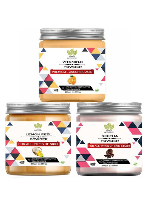 pack of 3 100% pure & natural powder combo - 18638164 - Very Small Image - 1