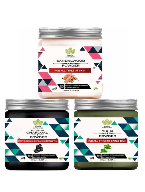 pack of 3 100% pure & natural powder combo - 18638178 - Very Small Image - 1