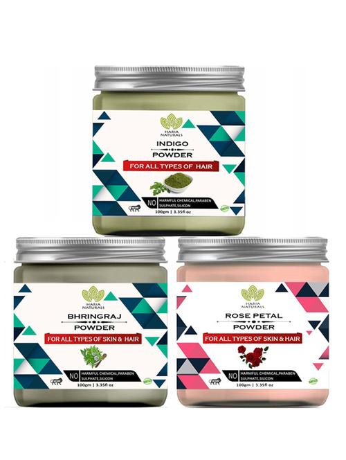 pack of 3 100% pure & natural powder combo - 18638184 - Very Small Image - 1