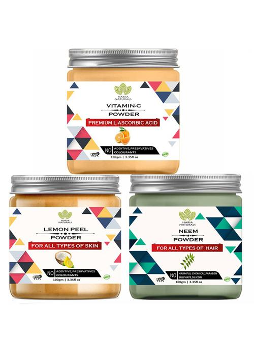 pack of 3 100% pure & natural powder combo - 18638193 - Very Small Image - 1