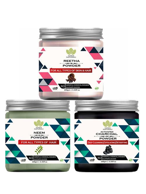 pack of 3 100% pure & natural powder combo - 18638205 - Very Small Image - 1