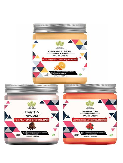 pack of 3 100% pure & natural powder combo - 18638208 - Very Small Image - 1