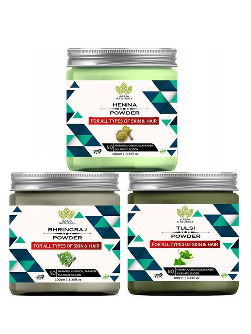 pack of 3 100% pure & natural powder combo - 18638213 - Very Small Image - 1