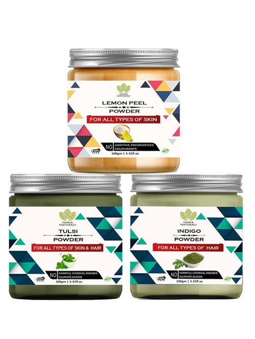 pack of 3 100% pure & natural powder combo - 18638224 - Very Small Image - 1