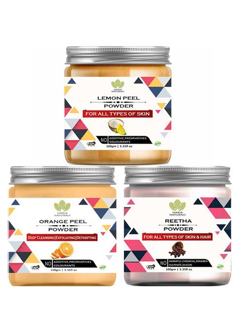 pack of 3 100% pure & natural powder combo - 18638234 - Very Small Image - 1