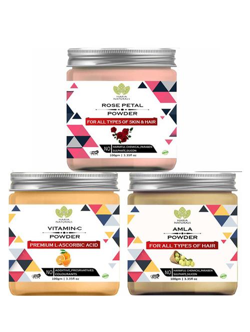 pack of 3 100% pure & natural powder combo - 18638246 - Very Small Image - 1