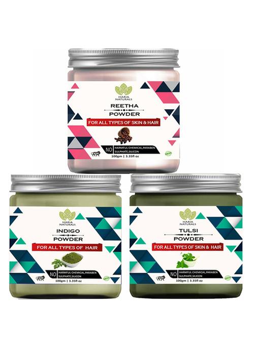 pack of 3 100% pure & natural powder combo - 18638255 - Very Small Image - 1