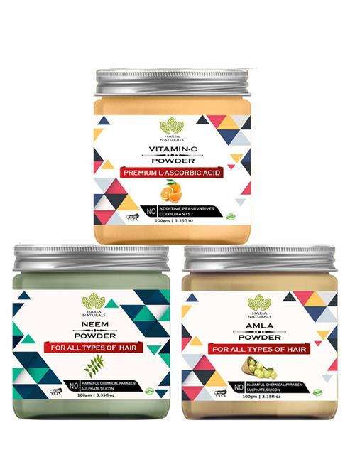 pack of 3 100% pure & natural powder combo - 18638259 - Very Small Image - 1