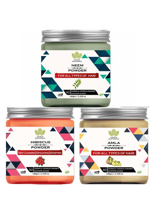 pack of 3 100% pure & natural powder combo - 18638278 - Very Small Image - 1