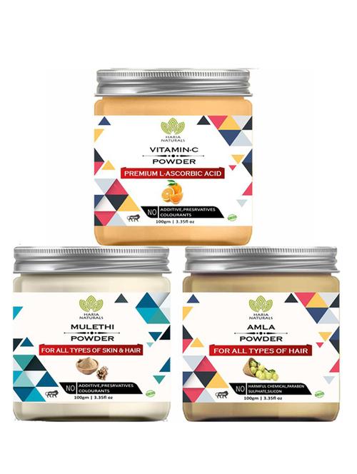 pack of 3 100% pure & natural powder combo - 18638279 - Very Small Image - 1