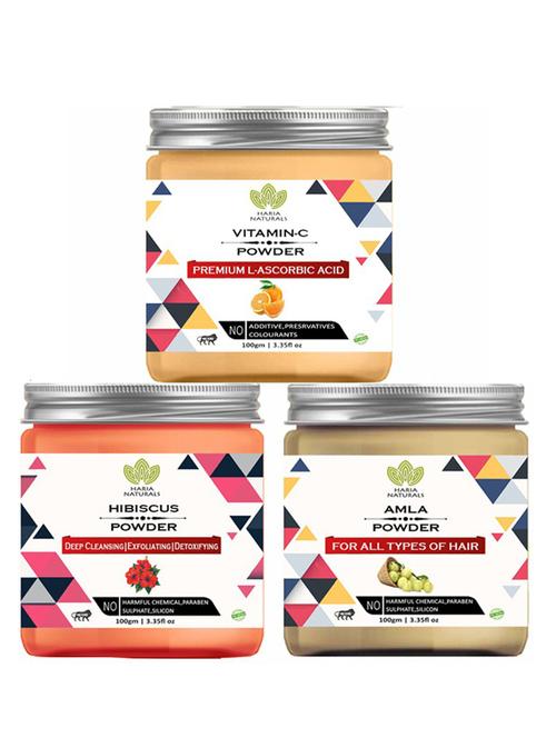 pack of 3 100% pure & natural powder combo - 18638283 - Very Small Image - 1