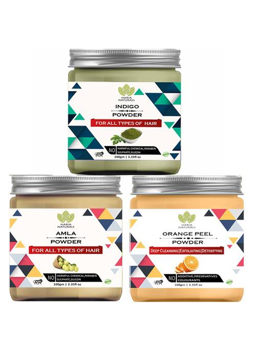 pack of 3 100% pure & natural powder combo - 18638291 - Very Small Image - 1