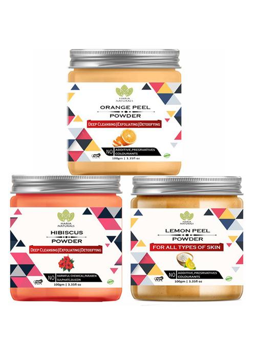 pack of 3 100% pure & natural powder combo - 18638296 - Very Small Image - 1