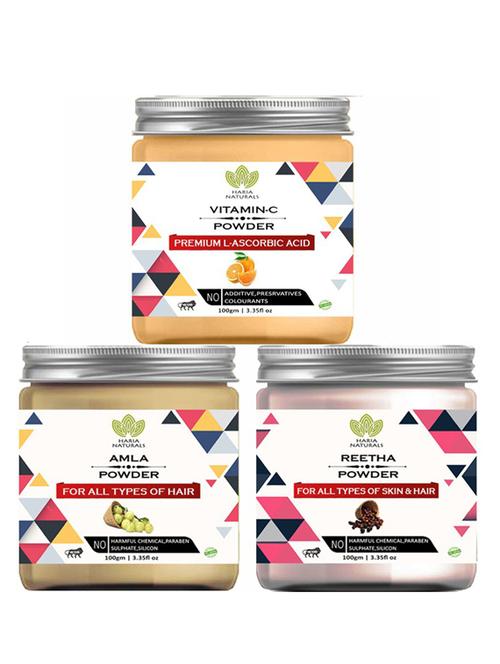 pack of 3 100% pure & natural powder combo - 18638305 - Very Small Image - 1