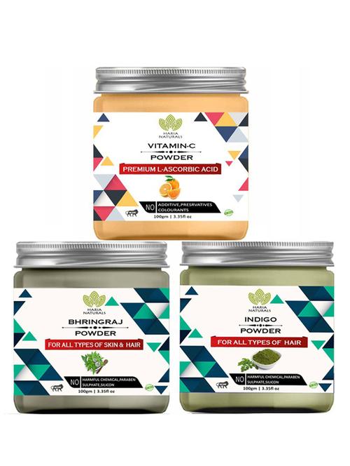 pack of 3 100% pure & natural powder combo - 18638306 - Very Small Image - 1