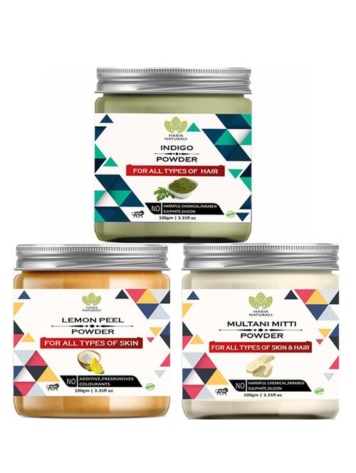 pack of 3 100% pure & natural powder combo - 18638311 - Very Small Image - 1