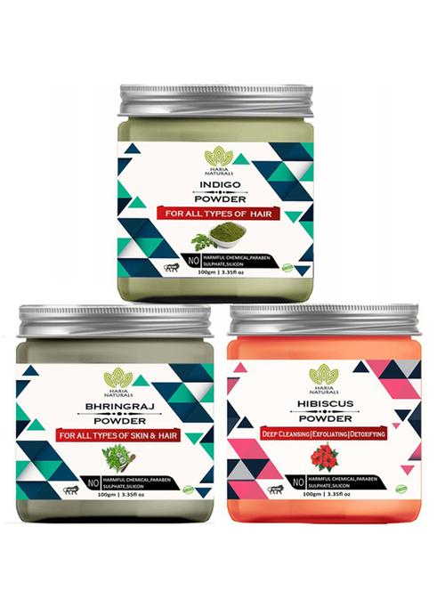 pack of 3 100% pure & natural powder combo - 18638318 - Very Small Image - 1