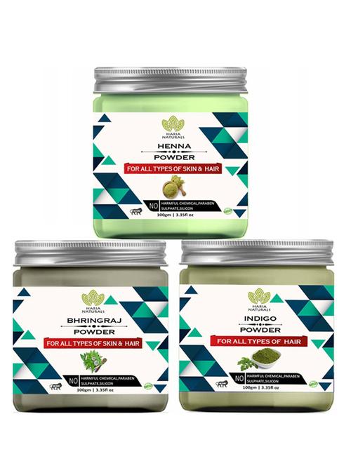 pack of 3 100% pure & natural powder combo - 18638320 - Very Small Image - 1