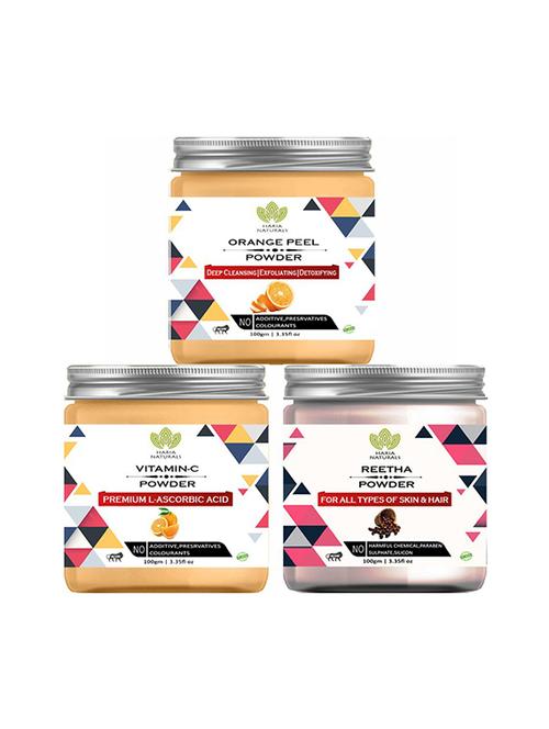 pack of 3 100% pure & natural powder combo - 18638954 - Very Small Image - 1