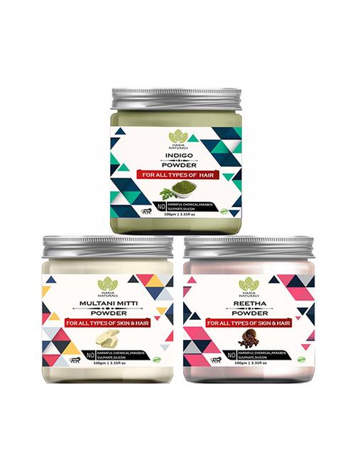 pack of 3 100% pure & natural powder combo - 18638991 - Very Small Image - 1