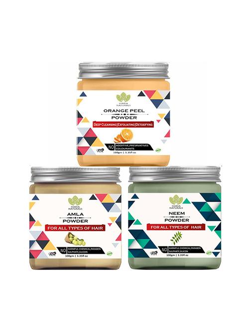 pack of 3 100% pure & natural powder combo - 18639044 - Very Small Image - 1