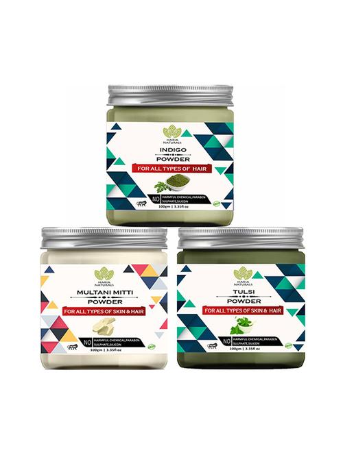 pack of 3 100% pure & natural powder combo - 18639050 - Very Small Image - 1