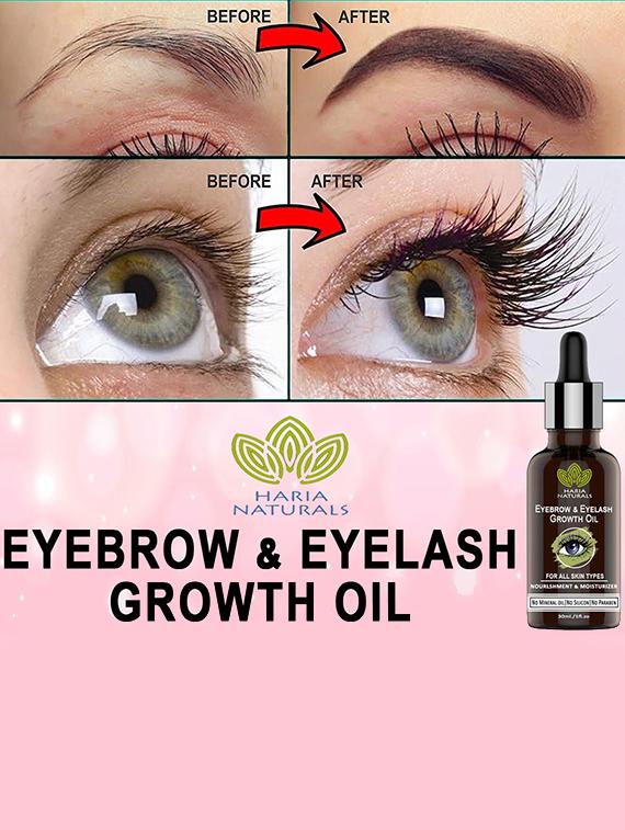 100% pure eyebrow & eyelashes growth oil-enriched with natural ingredients 30 ml (pack of 1) - 18639939 - Zoom Image - 2