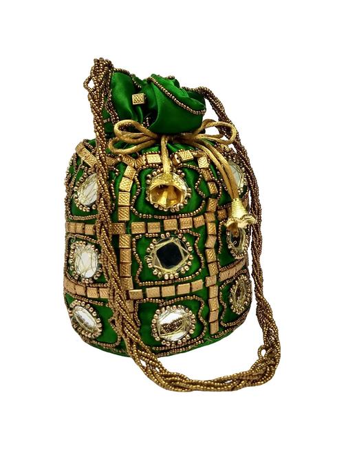 embellished ethnic potli - 18640500 - Very Small Image - 1