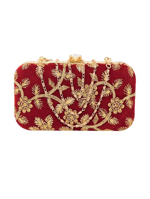 embroidered ethnic clutch - 18640627 - Very Small Image - 1