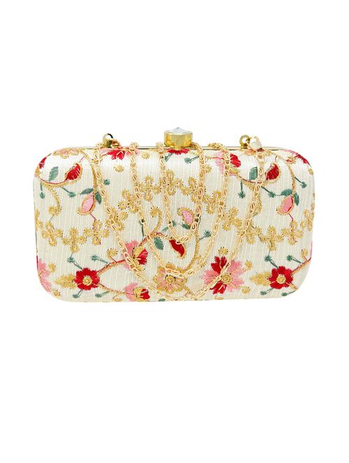embroidered ethnic clutch - 18640724 - Very Small Image - 1