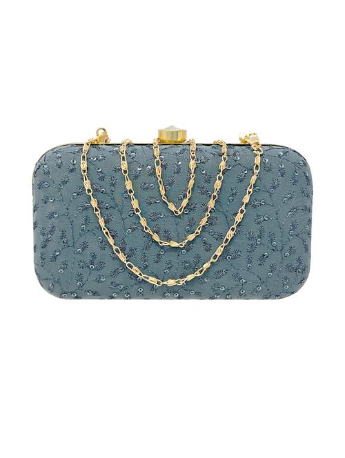 embroidered ethnic clutch - 18640728 - Very Small Image - 1