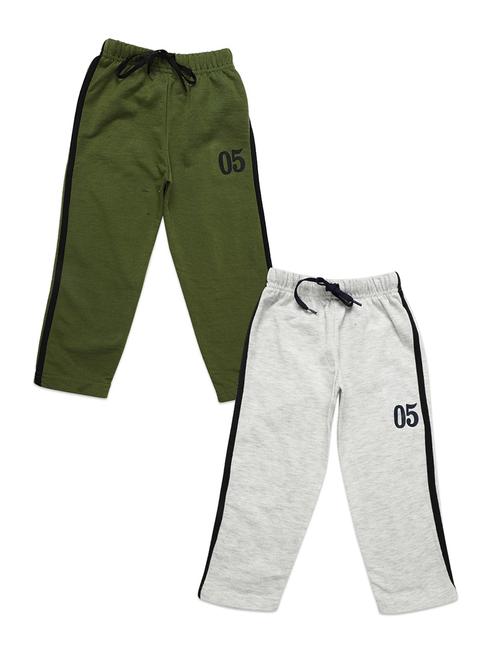 girls pack of 2 solid casual trouser - 18641079 - Very Small Image - 1