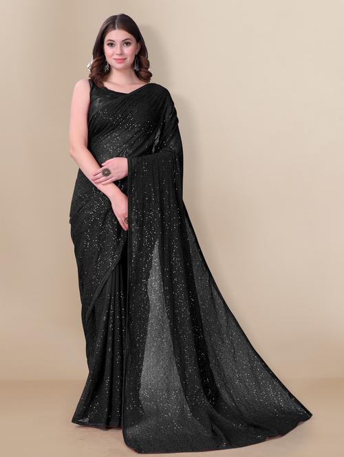 women's embellished saree with blouse - 18642569 - Very Small Image - 1