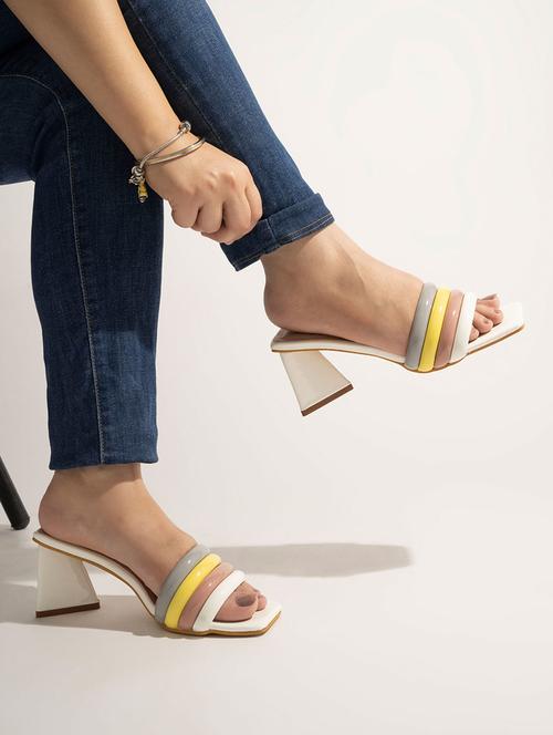 women white slip on sandal - 18645355 - Very Small Image - 1