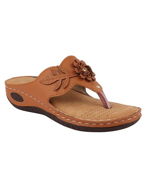 tan toe separator sandal - 18645397 - Very Small Image - 1