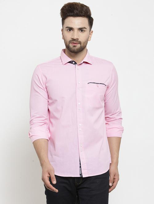 mens solids formal shirt - 18645406 - Very Small Image - 1