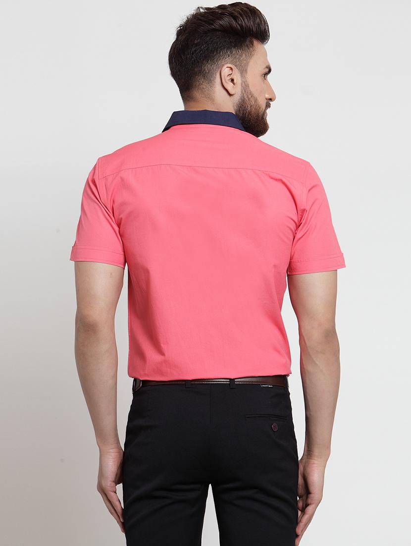 mens solid casual shirt - 18646647 - Standard Image - 2