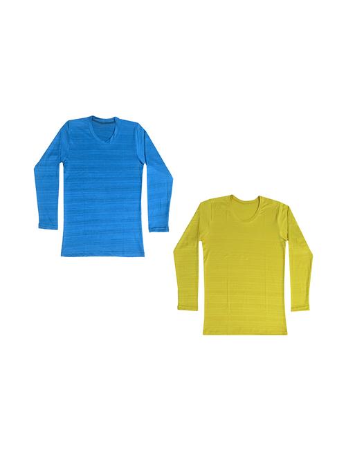 boys pack of 2 round neck t shirt - 18646885 - Very Small Image - 1