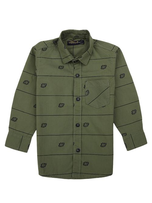 boys printed full sleeve shirt - 18648168 - Very Small Image - 1