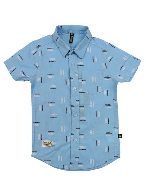 boys printed casual shirt - 18648191 - Very Small Image - 1