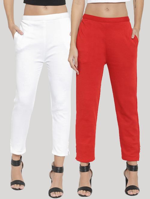 pack of 2 solid woolen trouser pant - 18652341 - Very Small Image - 1