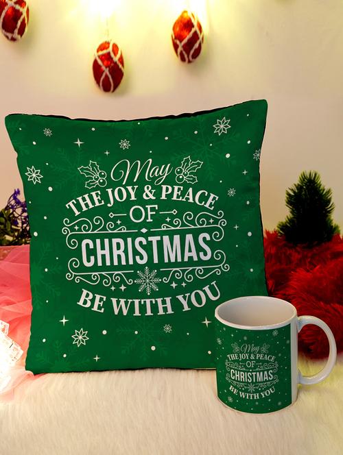 christmas cushion mug combo - 18656188 - Very Small Image - 1