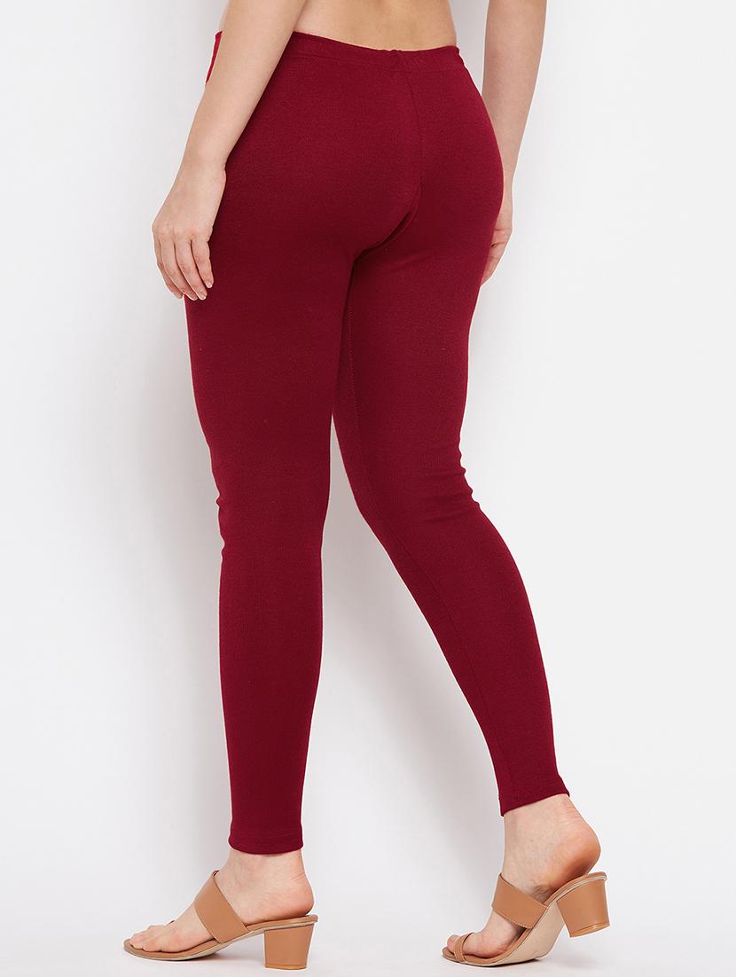 pack of 2 solid woolen legging - 18656867 - Standard Image - 3