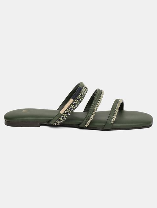 women embroidered slip on sandal - 18657052 - Very Small Image - 1