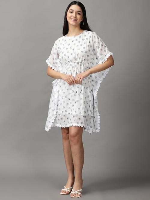 women's  floral dress - 18658919 - Very Small Image - 1