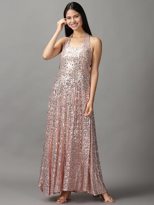 women's fit & flare maxi dress - 18658961 - Very Small Image - 1