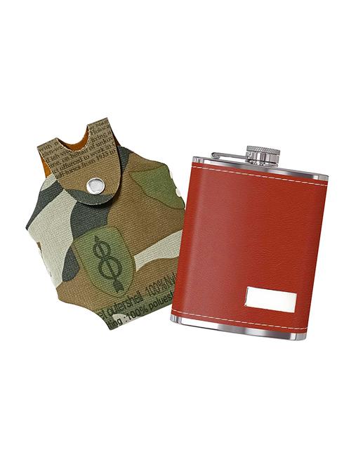 stainless steel hip flask - 18659263 - Very Small Image - 1