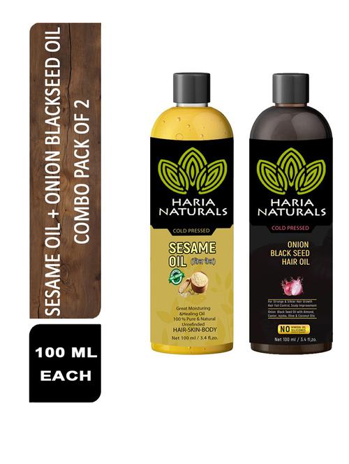 haria naturals combo set hair oil - 18674006 - Very Small Image - 1