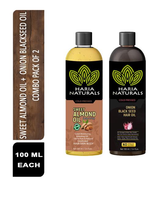 haria naturals combo set hair oil - 18674035 - Very Small Image - 1