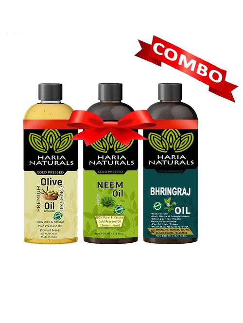 haria naturals combo set hair oil - 18674062 - Very Small Image - 1